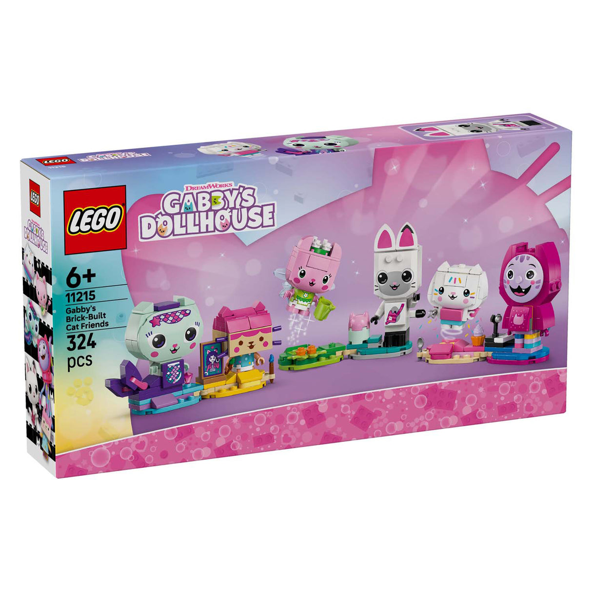 Lego gabbys dockskåp 11215 gabbys byggbara kattvänner