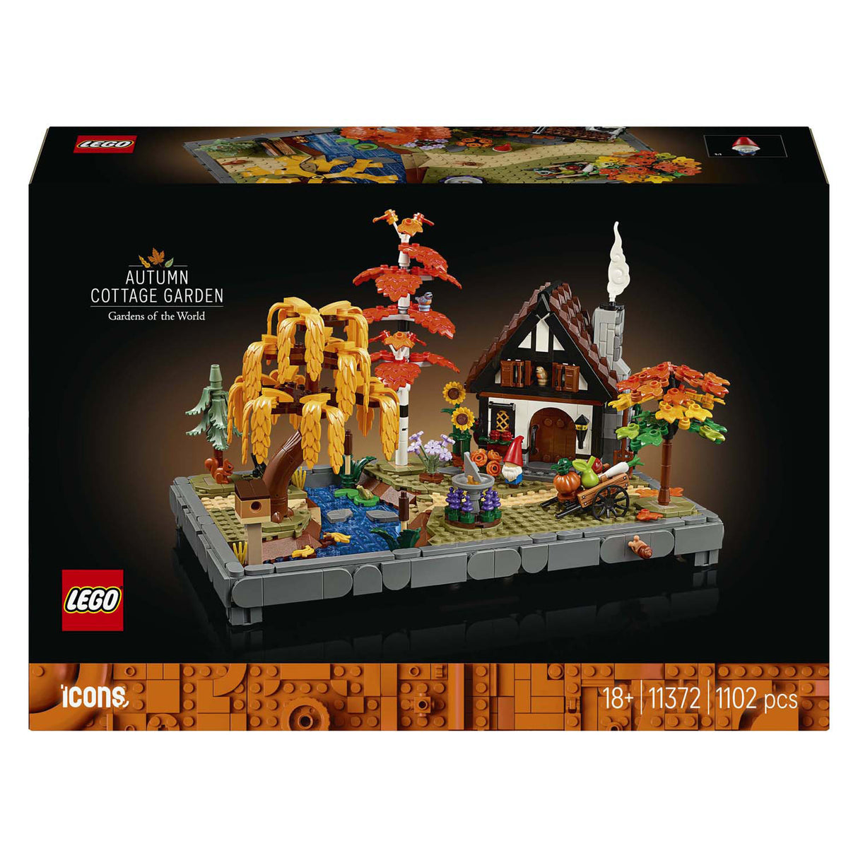 Lego Symboler 11372 Hierschtgaart mat Gîte