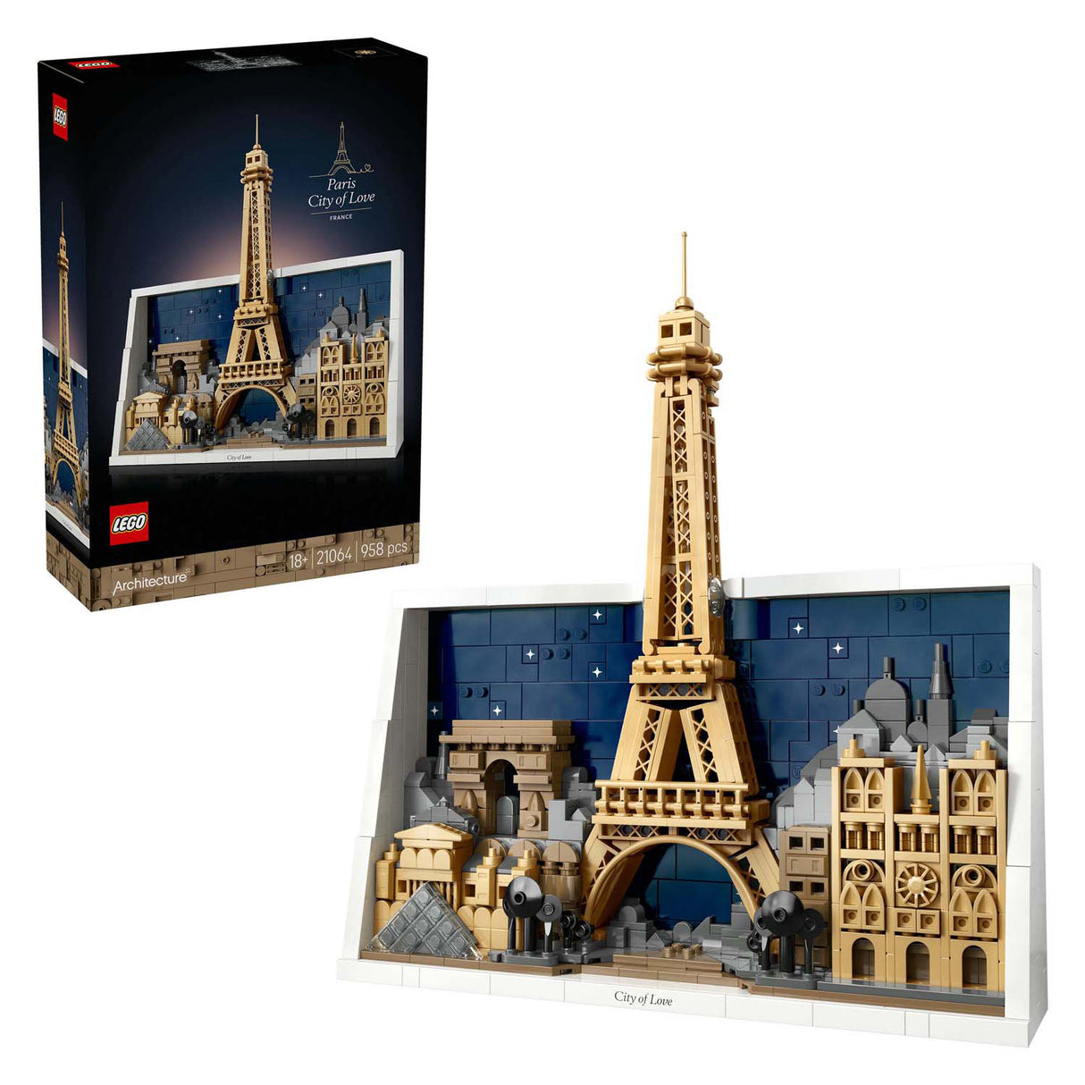 Lego 21064 arquitectura paris – ciudad del amor