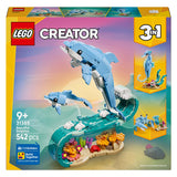 Lego creador 31385 animales marinos hermosos delfines