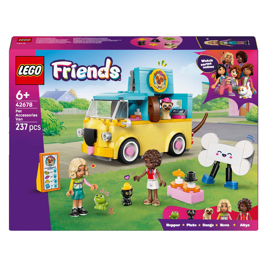 Cairde lego 42678 van le gabhálais ainmhithe