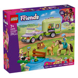 Lego Friends 42695 rimorchio, cavallo e puledro