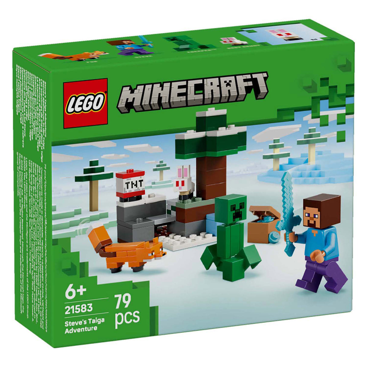 Lego minecraft 21583 steves taiga eventyr