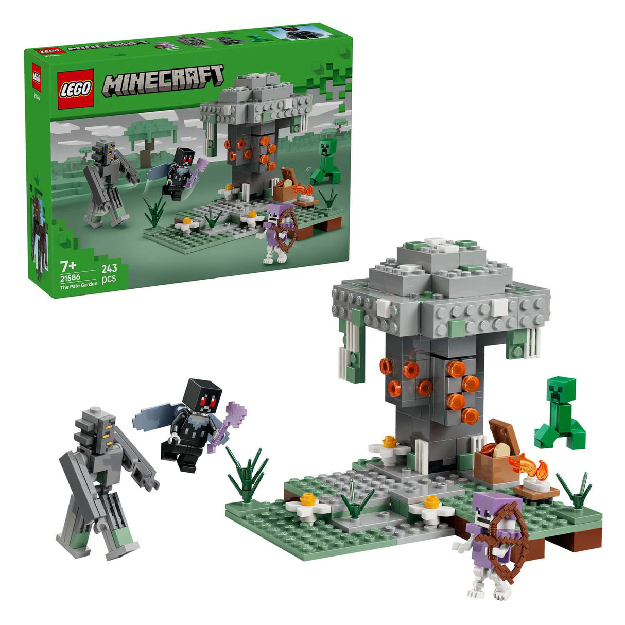 Lego Minecraft The Pale Garden Construction Toy