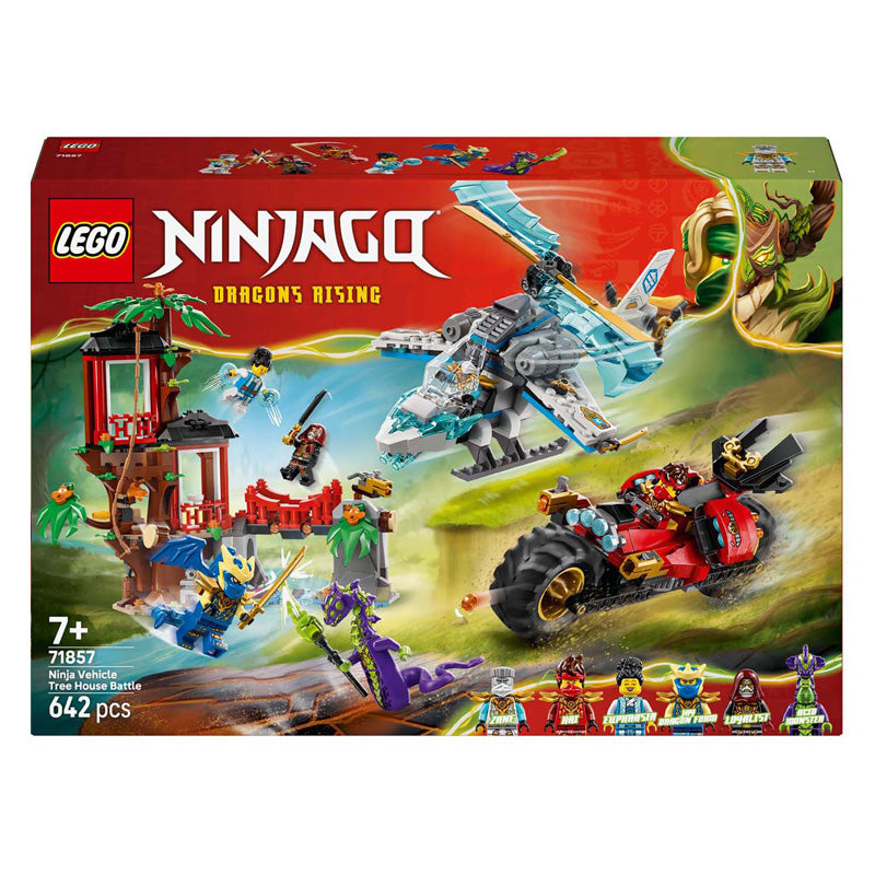 Lego ninjago 71857 ninjafordon vid trädkojan