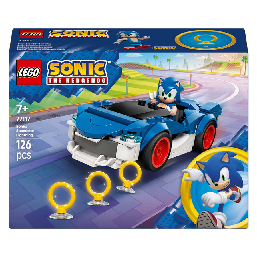 Lego Sonic the Hedgehog 77117 Sonic Car: Speed Star Lightning