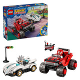 Lego Sonic the Hedgehog 77118 Silver's Auto vs. Knuckles' Monster Truck