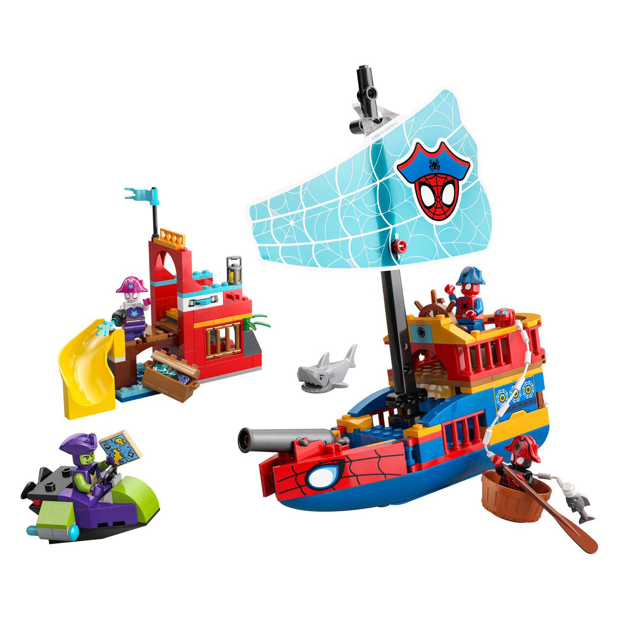 Lego spidey 11208 team spidey pirate ship