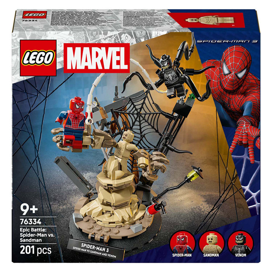 Lego 76334 Super Heroes Marvel Ultimate Battle: Spider-Man vs. sandman