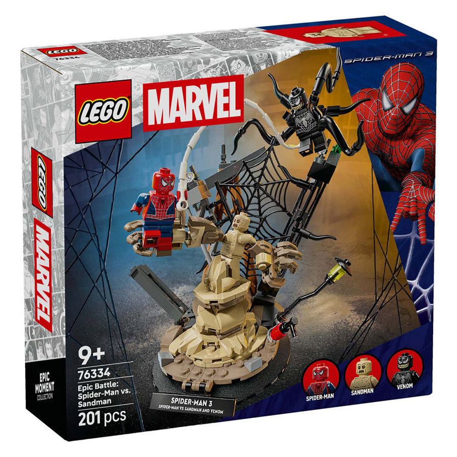 Lego 76334 Super Heroes Marvel Ultimate Battle: Spider-Man vs. sandman