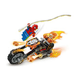Lego super heroes 76335 marvel spider-man vs. ghost rider motorcycle