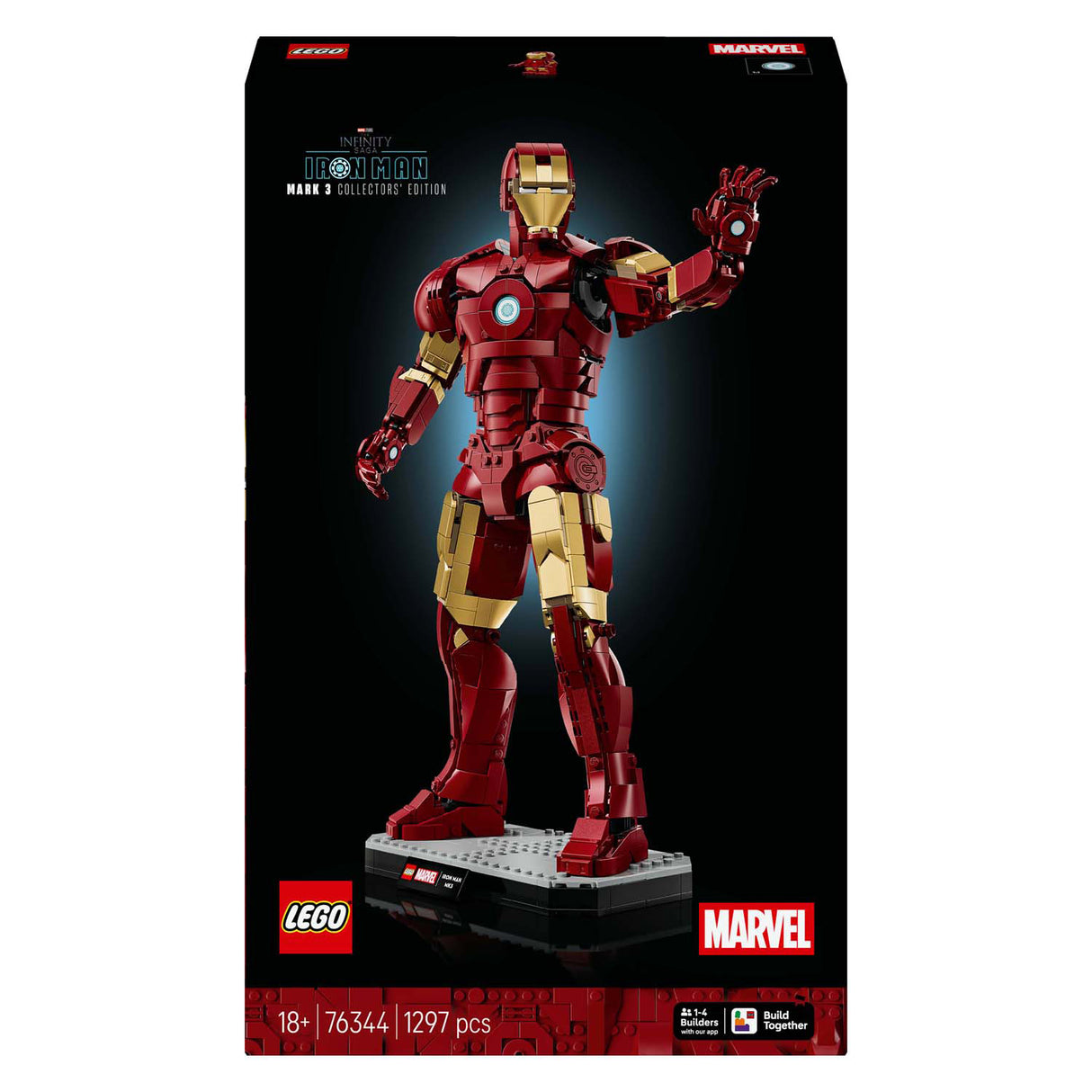 Lego super heroes 76344 marvel iron man mark 3 samlerudgave