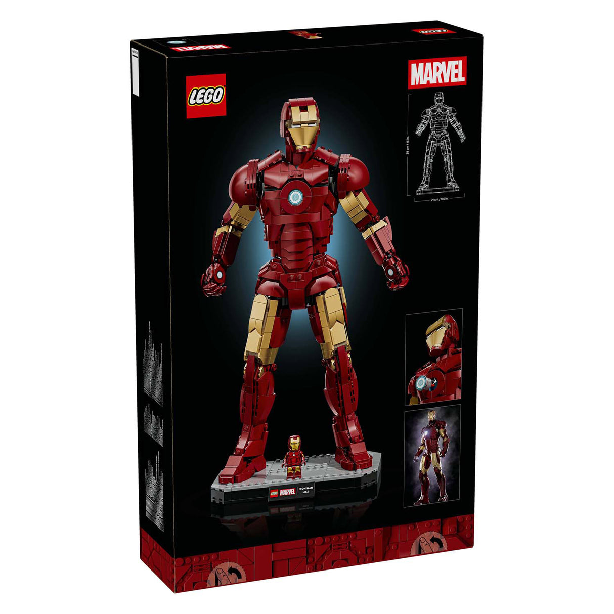 Lego super heroes 76344 marvel iron man mark 3 verzameleditie