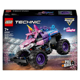 Lego Technic 42220 Monster Jam Sparkle Smash Tira indietro