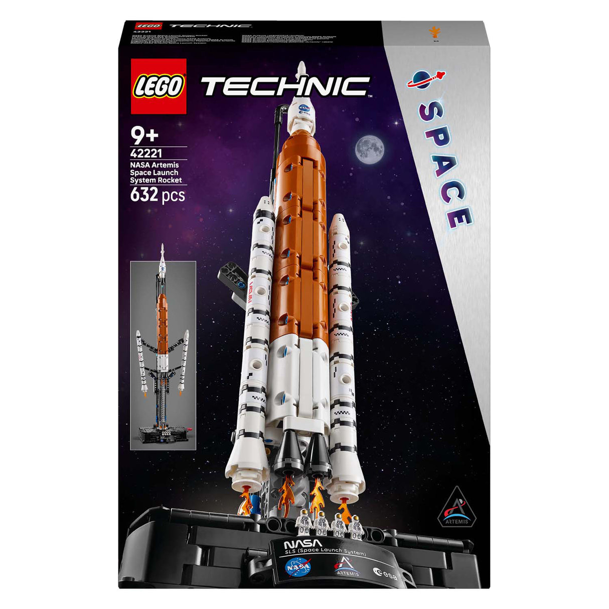 Lego Technic 42221 Nasa Artemis Raumrakéit