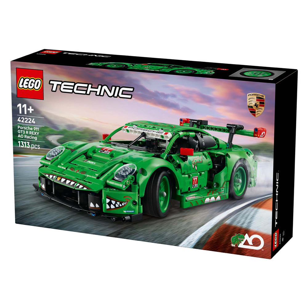 Lego technic 42224 porsche 911 gt3 r rexy ao racing auto