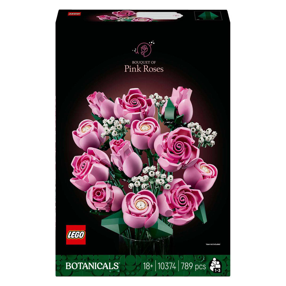 Lego botanicals 10374 roze rozenboeket