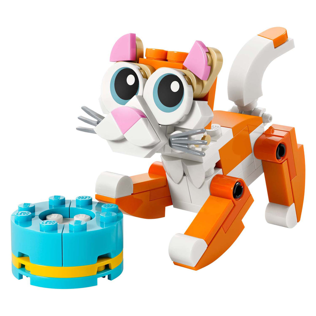 Lego creator 30714 oranssi kissa