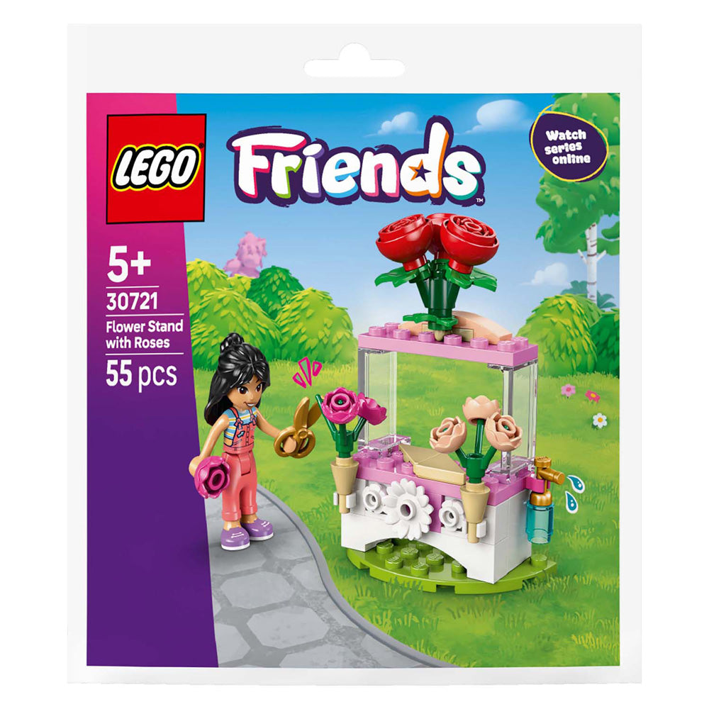Lego 30721 bolsa floreira com rosas | 10 peças