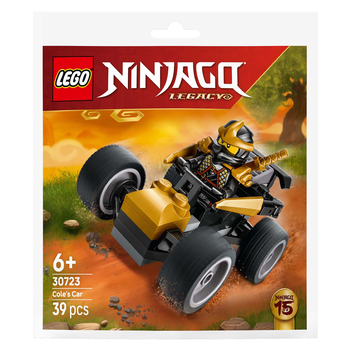 Lego 30723 taška auto ninja cole | 10 kusů