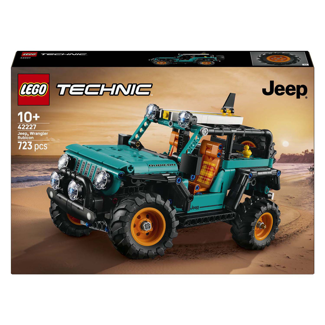 Lego Technic 42227 Jeep Wrangler Rubicon Off-Road Vehicle