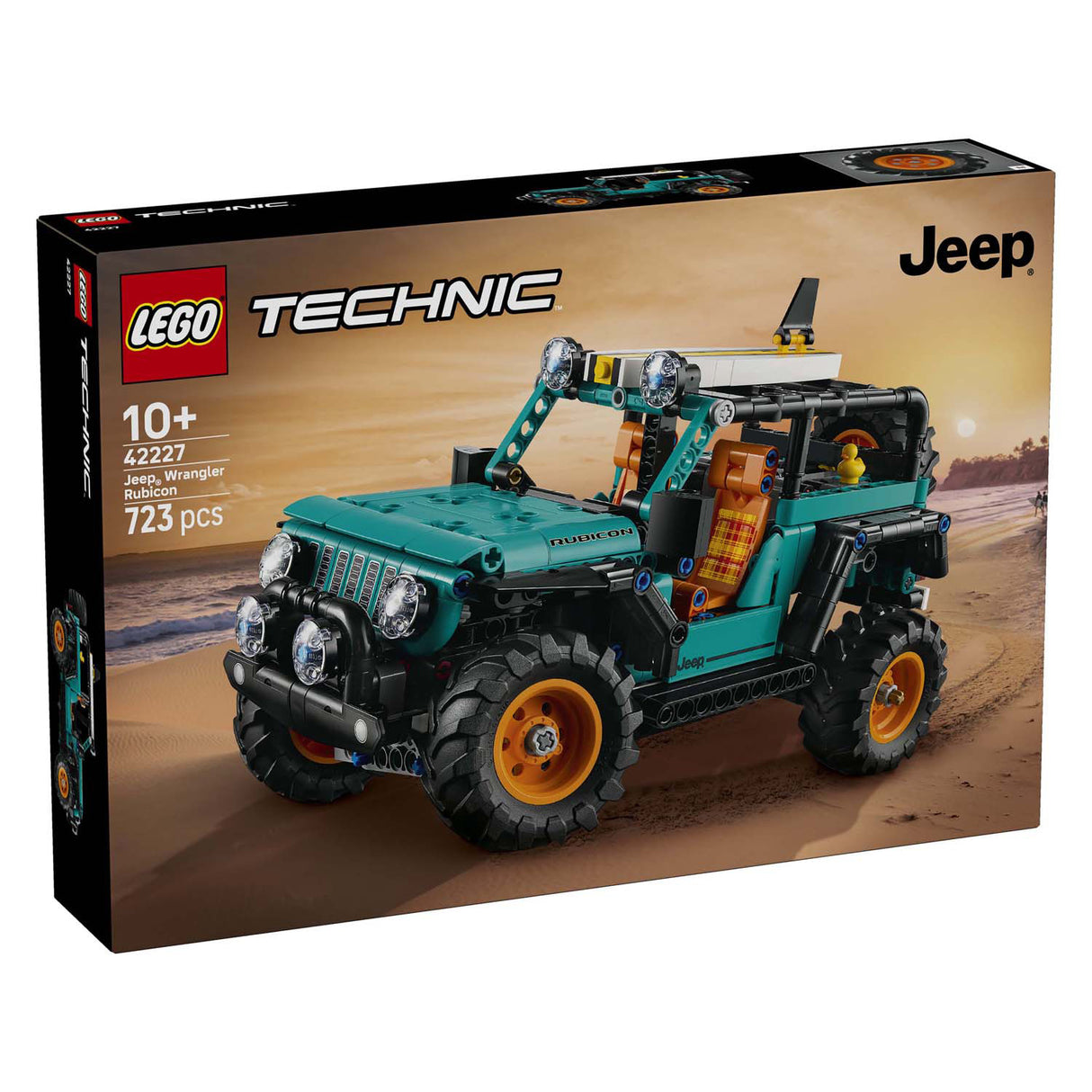 Lego Technic 42227 Jeep Wrangler Rubicon Off-Road Vehicle