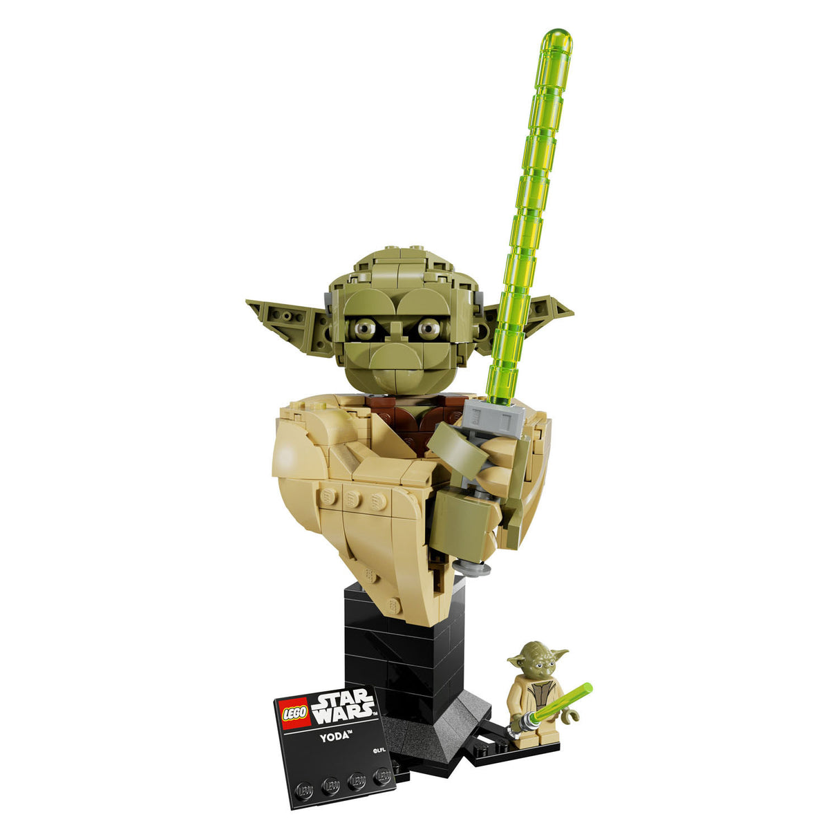 Lego star wars 75438 yoda buste