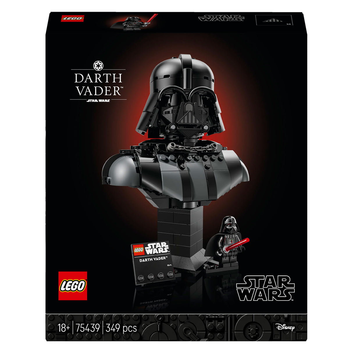 Lego star wars 75439 darth vader buste