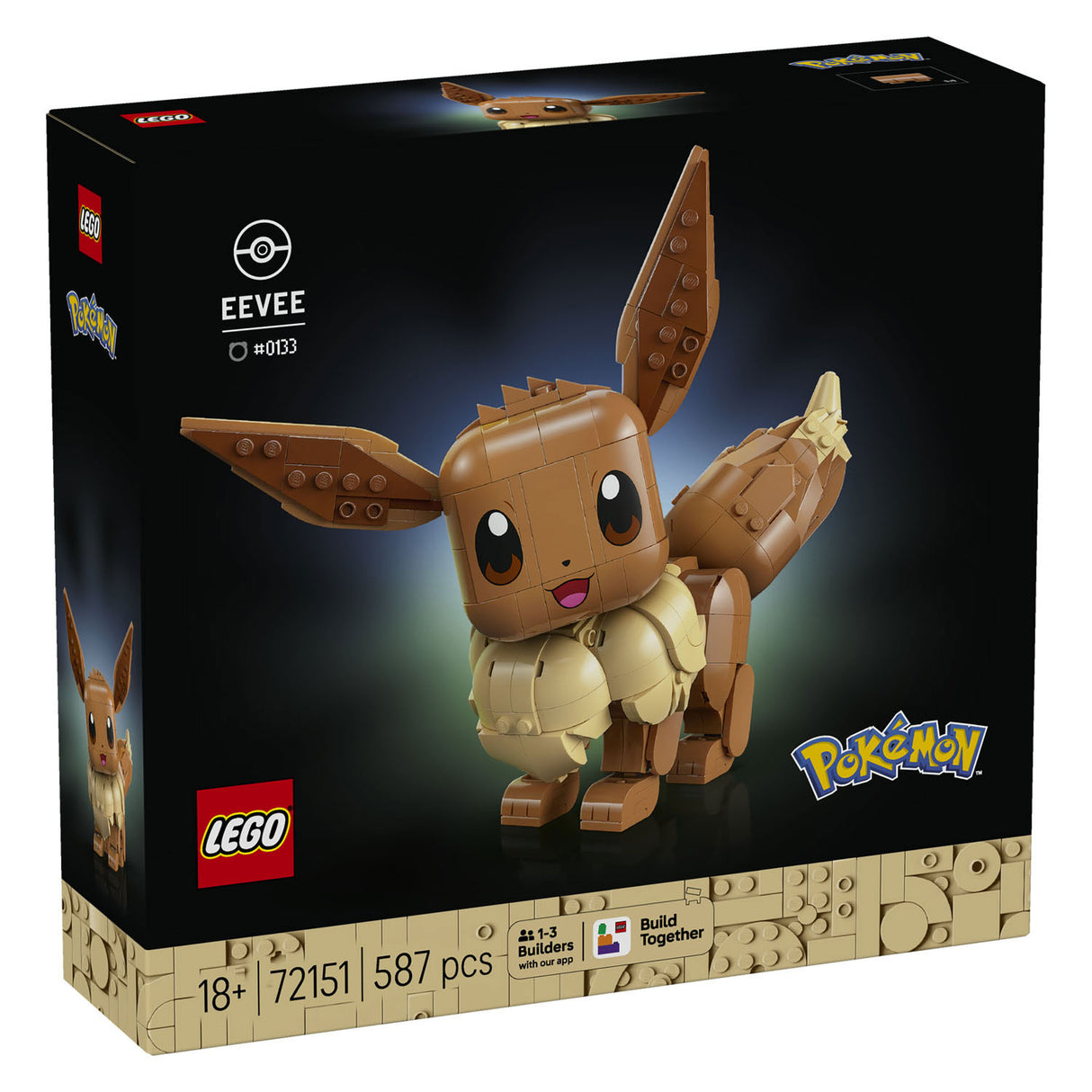 Lego pokemon 72151 eevee