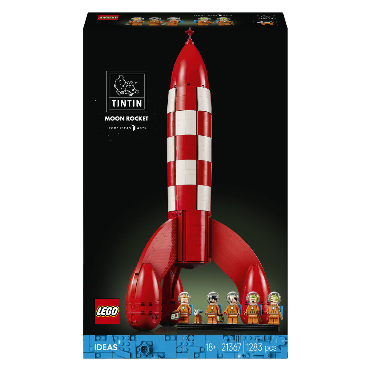 Lego ideas 21367 tintin maanraket