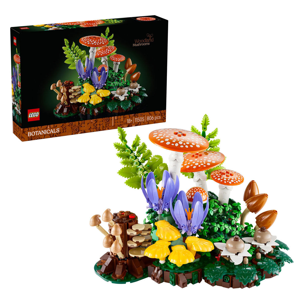 Lego botanicals 11505 bospaddenstoelen