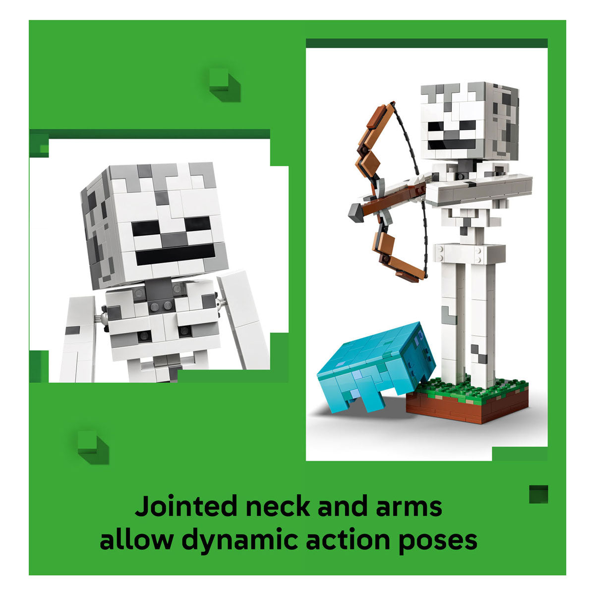 Lego minecraft 21594 het skelet
