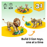 Lego Creator 31386 Wild Animals: Majestic Lion