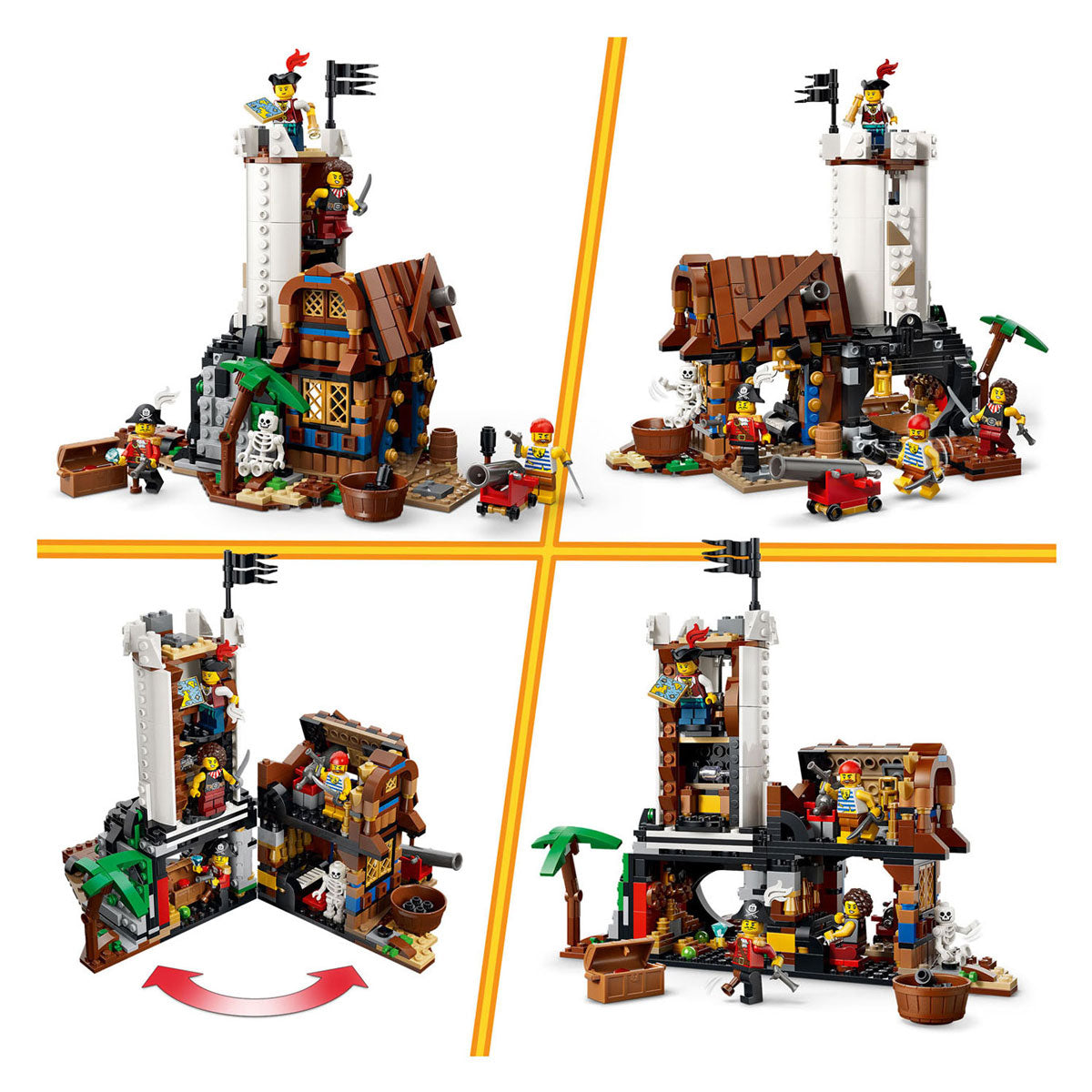 Lego Creator 31387 Classic Pirate Ship