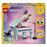 Lego creator 31392 piano met kat