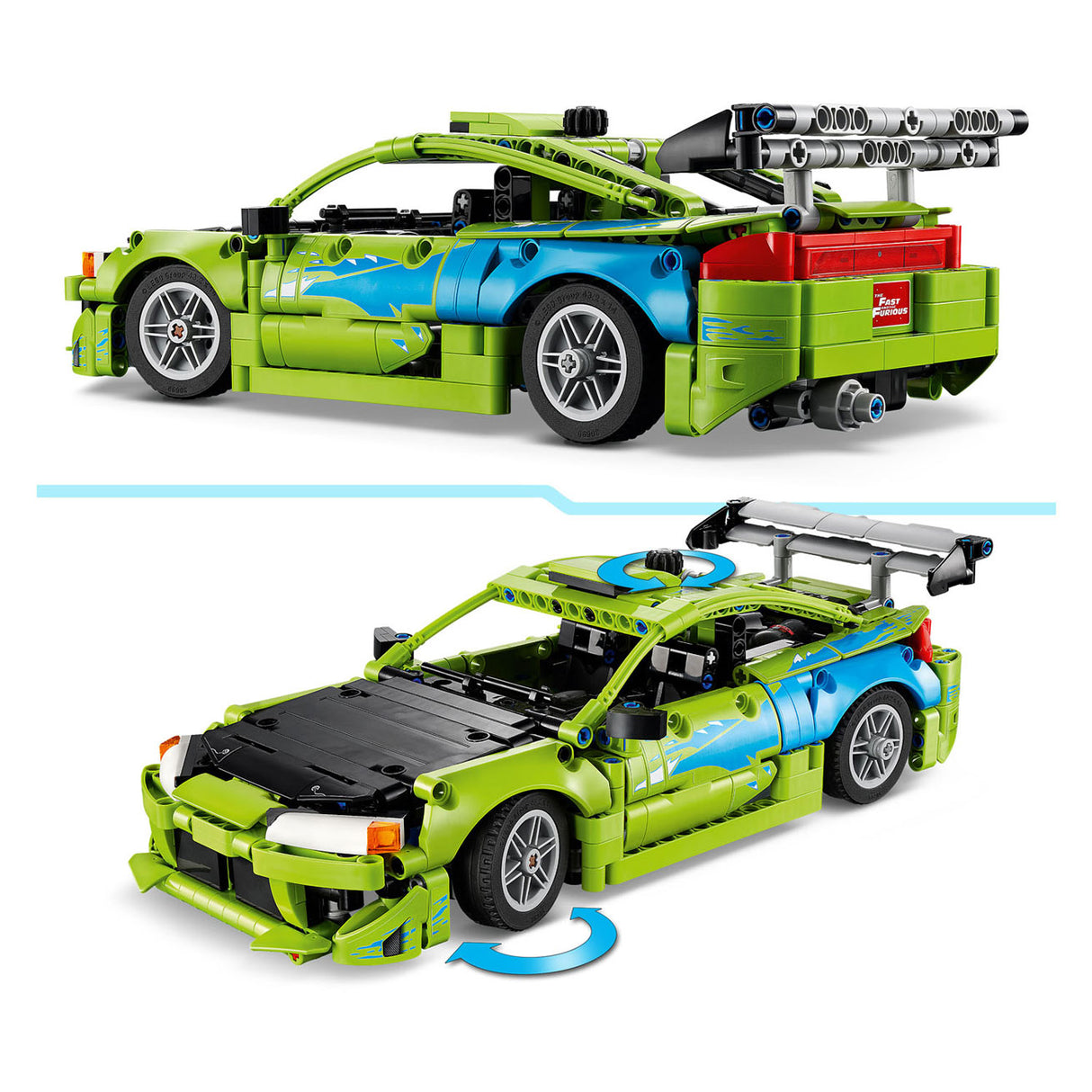 Lego technic 42229 fast and furious mitsubishi eclipse auto