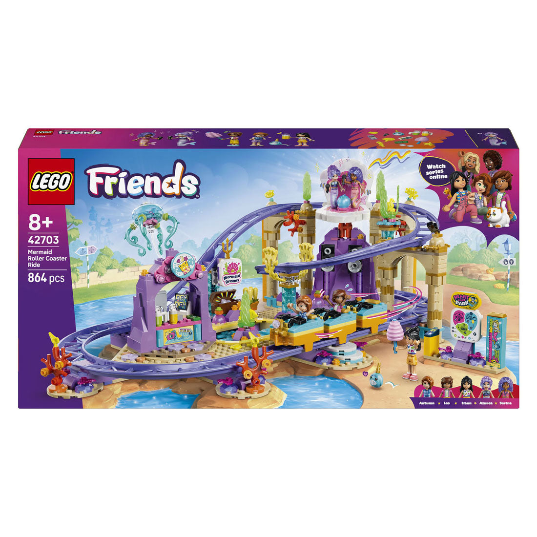 Lego Friends 42703 Mermaid Roller Coaster