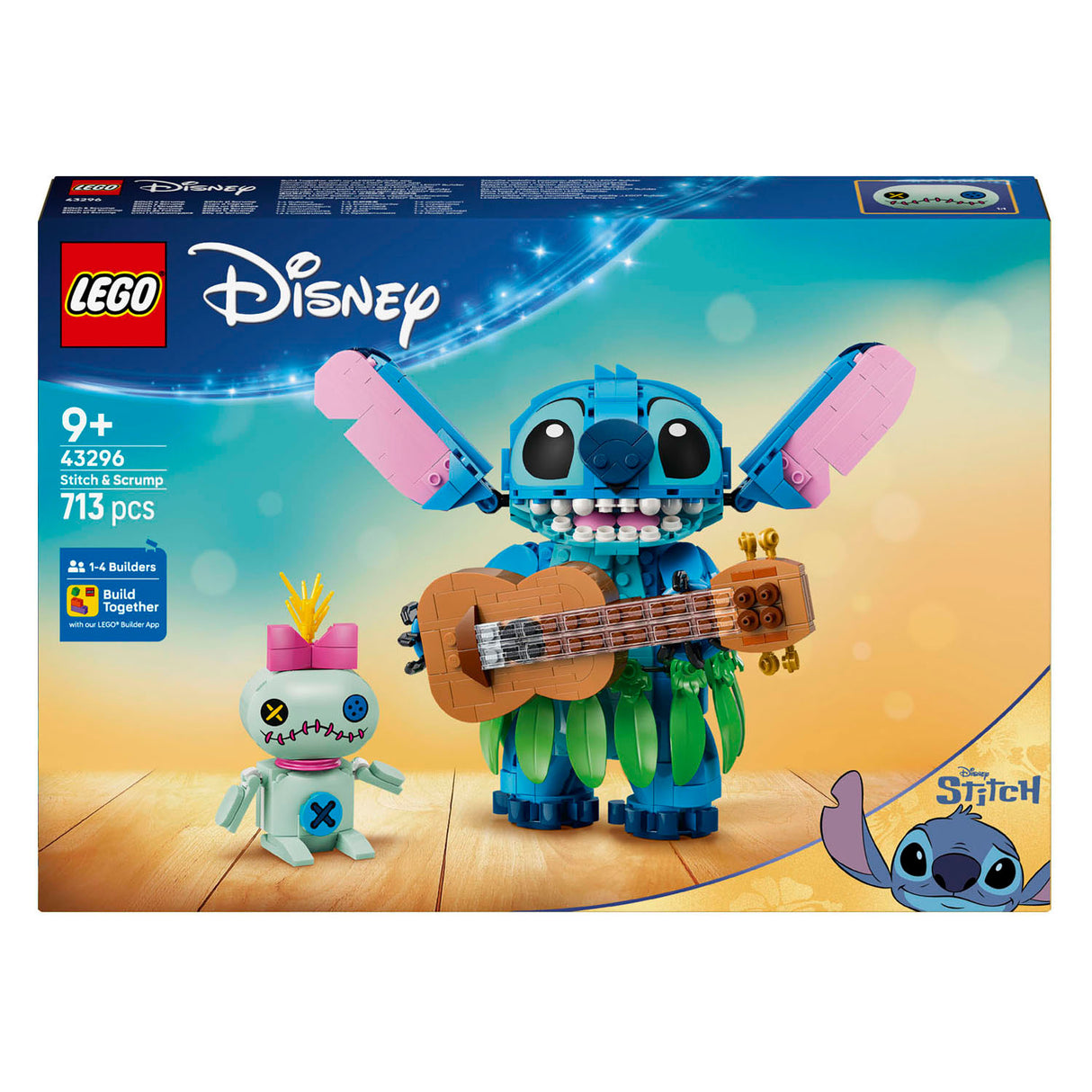 Lego disney 43296 stitch en scrump