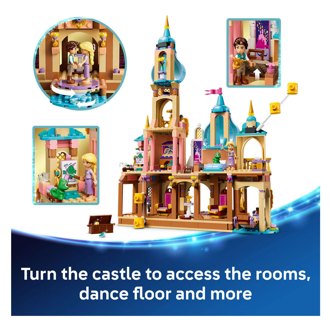 Lego Disney Princess 43297 Rapunzel's Castle
