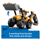 Lego city 60480 gele graaflaadmachine