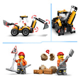 Lego city 60480 gele graaflaadmachine
