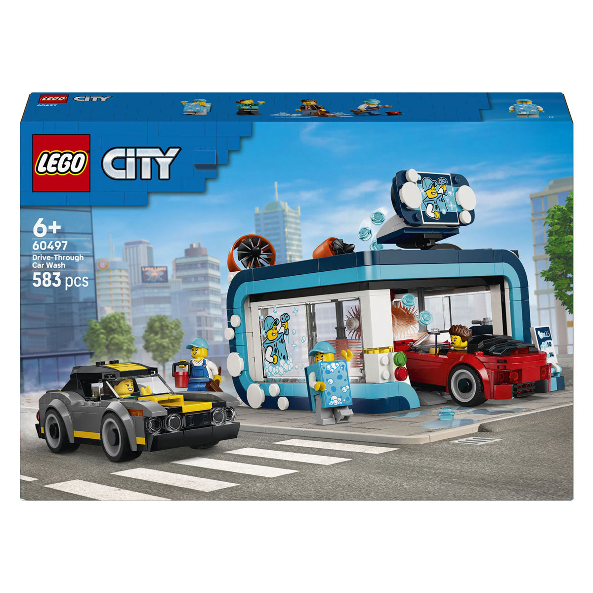 Lego city 60497 autowasstraat