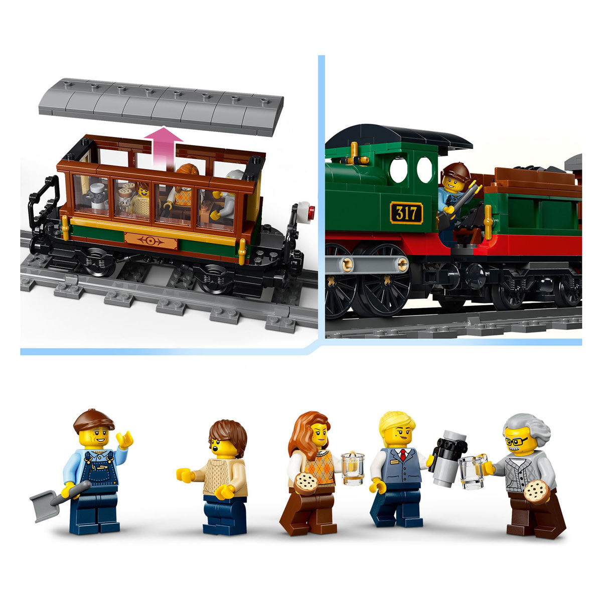Lego City 60511 Vintage Steam Train