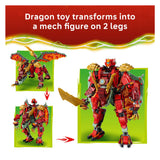 Lego Ninjago 71868 Wyldfyre's Transforming Mech Dragon