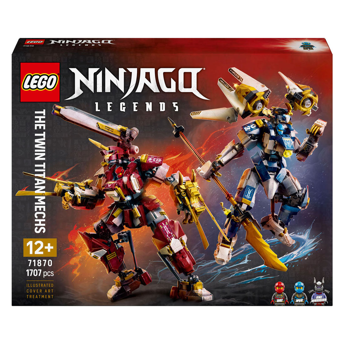 LEGO Ninjago 71870 Twin-Copter 2-in-1 Ninja Mech