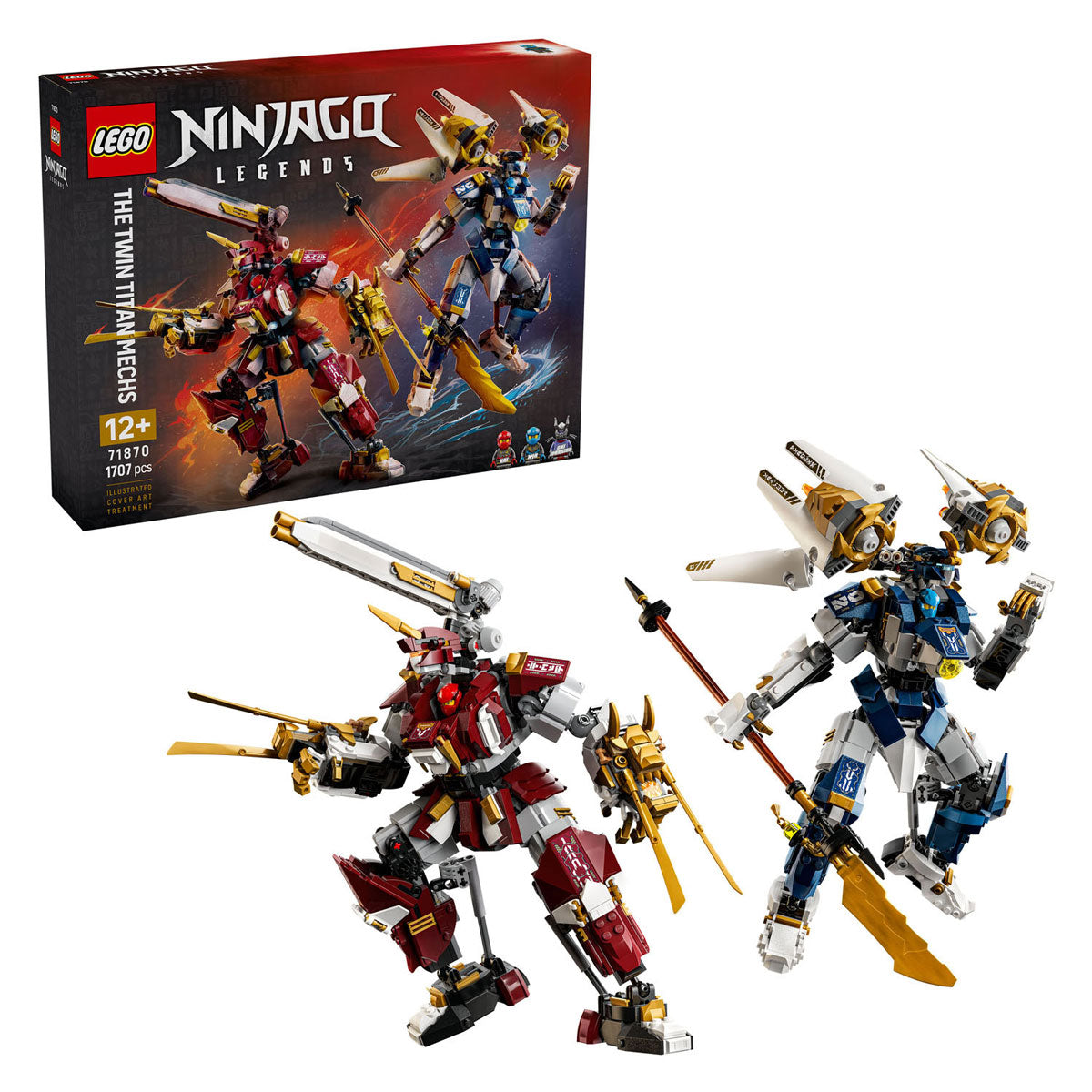 LEGO Ninjago 71870 Twin-Copter 2-in-1 Ninja Mech