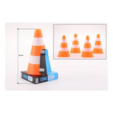 Johntoy Sports Active orange and white pylons, 4 pcs.