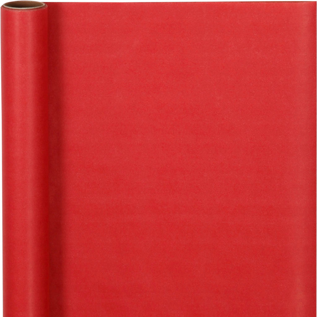 Vivi Gade wrapping paper, w: 50 cm, 60 gr, red, 5 m 1 roll