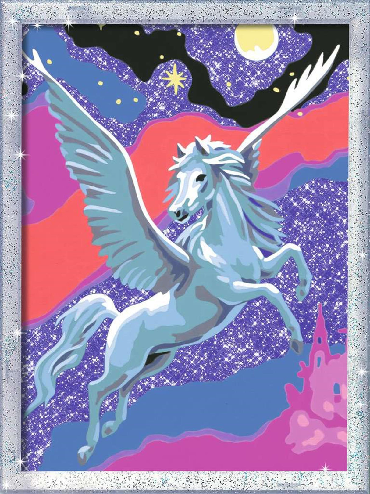 Ravensburger Kreart Painting bei Nummer mächtiger Pegasus