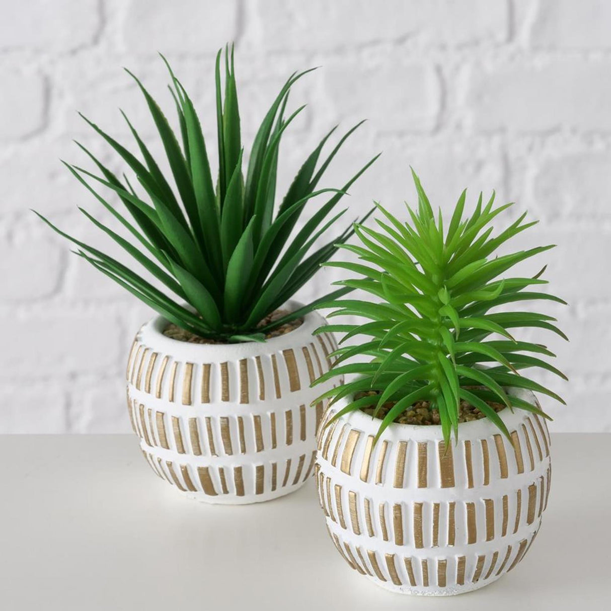 Boltze home kunstplant vetplant h13,3cm